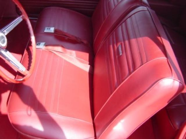 747 ~ Medium Red Imitation Leather