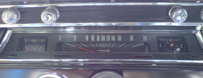 200 KPH speedometer