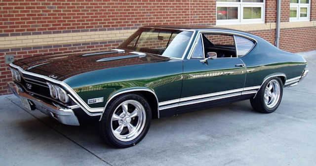 1968 Chevelle Exterior Paint Codes - (Canada Chart) .
