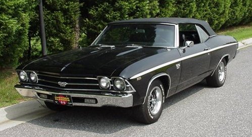 1969 chevelle black