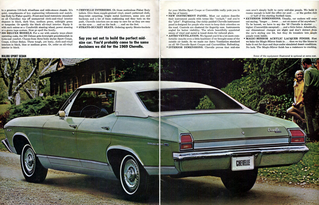 1969 Chevelle Dealer Brochures