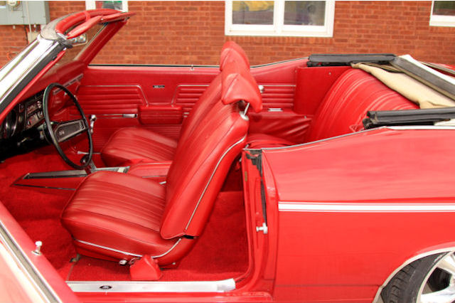 1969 Chevelle Interior - Bucket Seat.