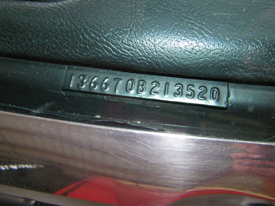 1970 chevelle vin decode