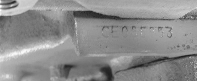 chevy small block stamped numbers