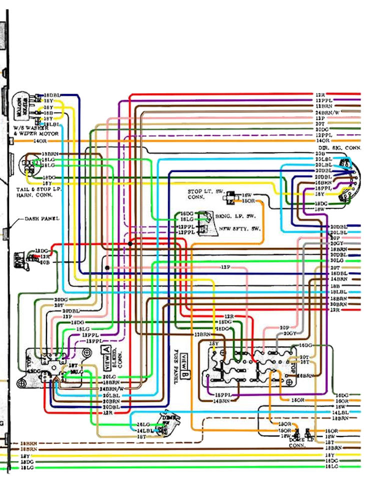 1969 Chevelle Gauge Wiring Diagram - Wiring Diagram