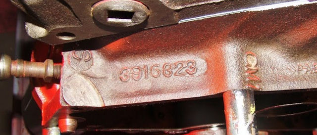 396 big block casting numbers