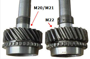 Muncie M22 Input Shaft 10 Spline 2.20 Close Ratio 26 Tooth Chevy 4 Speed