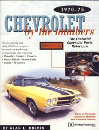 Chevrolet by the numbers, 1970-1975