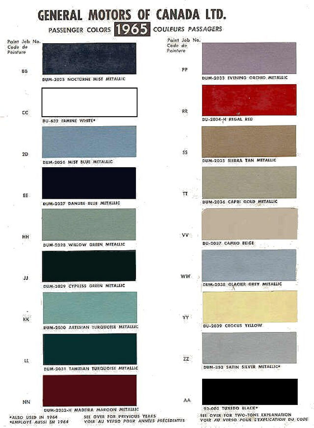 1970 Chevelle Paint Codes Color Chart | Porn Sex Picture