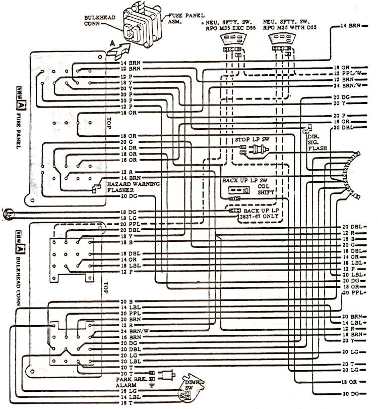 1968 Chevelle Wiring Diagrams, 1968 Camaro Wiring Schematic Pdf
