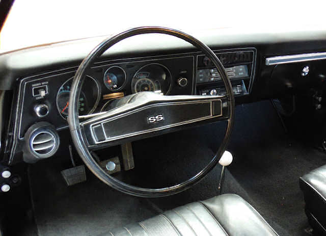 Chevelle SS-Optioned Steering Wheel