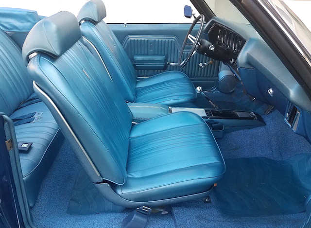 1970 Chevelle Bucket Seat Interior Photos