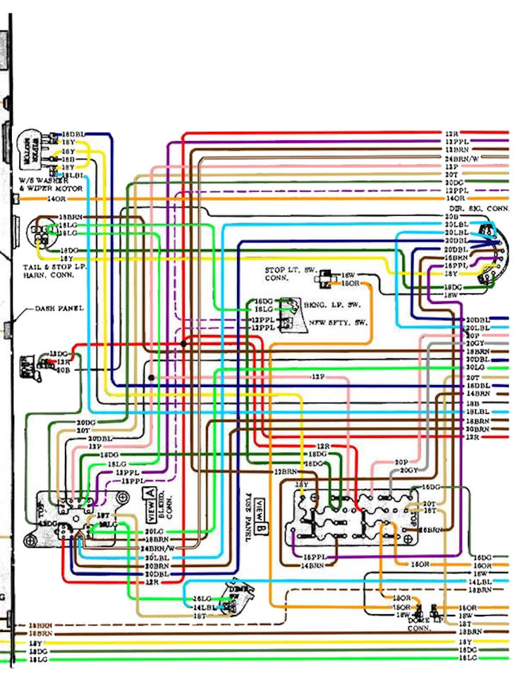 1970 Chevelle Wiring Diagrams, 1969 Chevelle Wiring Harness Diagram